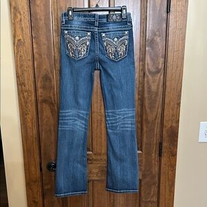 Miss Me Chloe Bootcut Jeans 27 (Tag inseam 32 Actual inseam 30.75”)  (E-16)